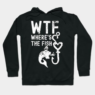 WTF where's the fish Hoodie